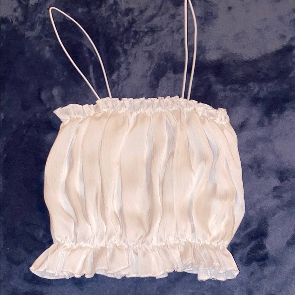 Ruched Crop Top